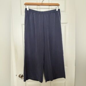 J. Jill Wide-Leg Sand Washed Pull-On Pants